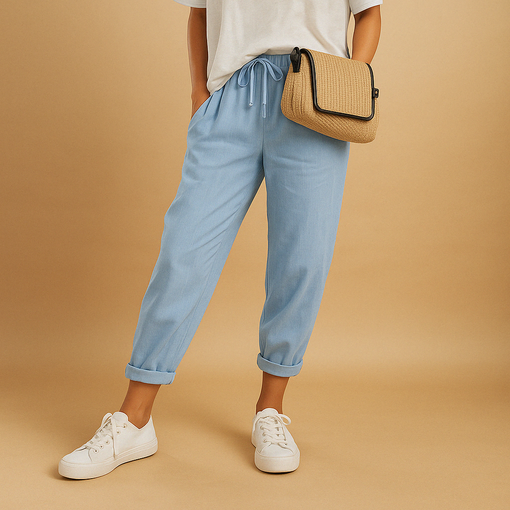 Ladies Pants in Breathable, Lightweight Fabric | Lena