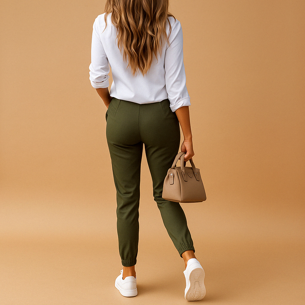 Women's Slim Fit Stretch Chino Pants for Comfort & Style | Sanne