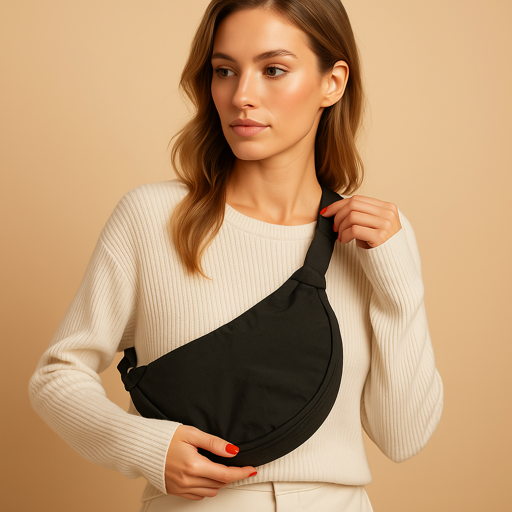 Anti-theft dumpling crossbody bag for women | Hazel