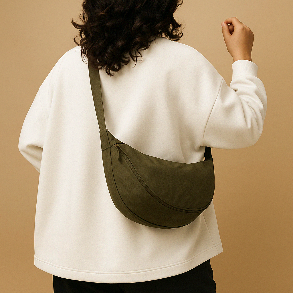 Anti-theft dumpling crossbody bag for women | Hazel