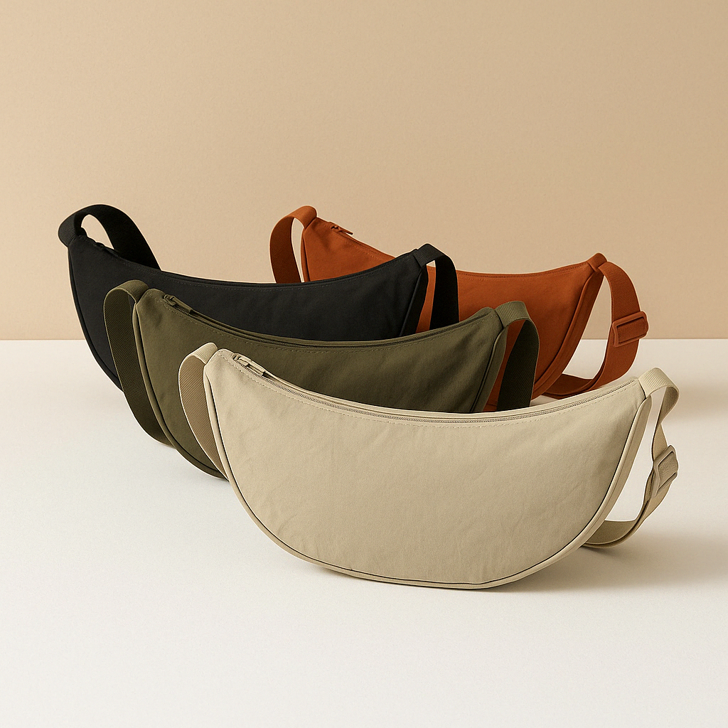 Anti-theft dumpling crossbody bag for women | Hazel