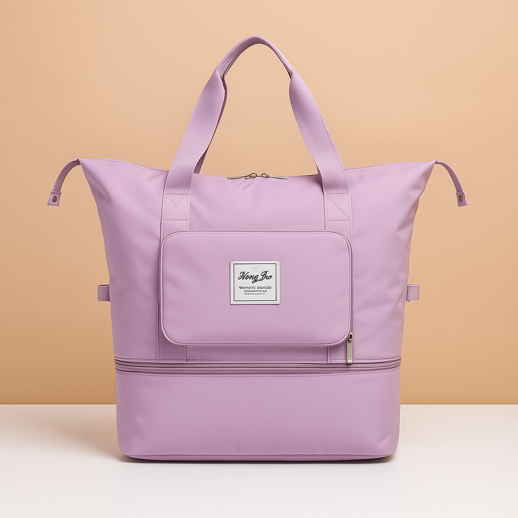 Expandable foldable travel bag for women | Harper