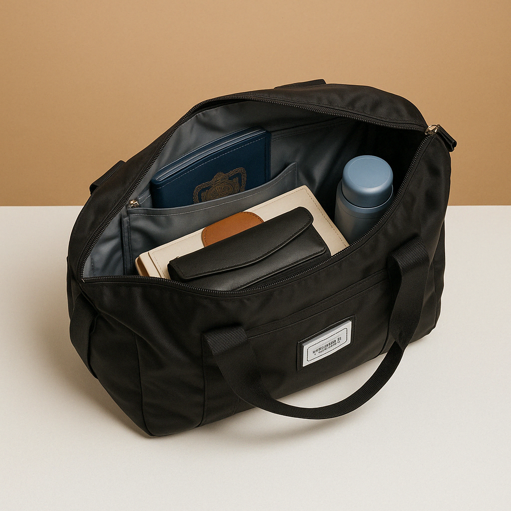 Expandable foldable travel bag for women | Harper