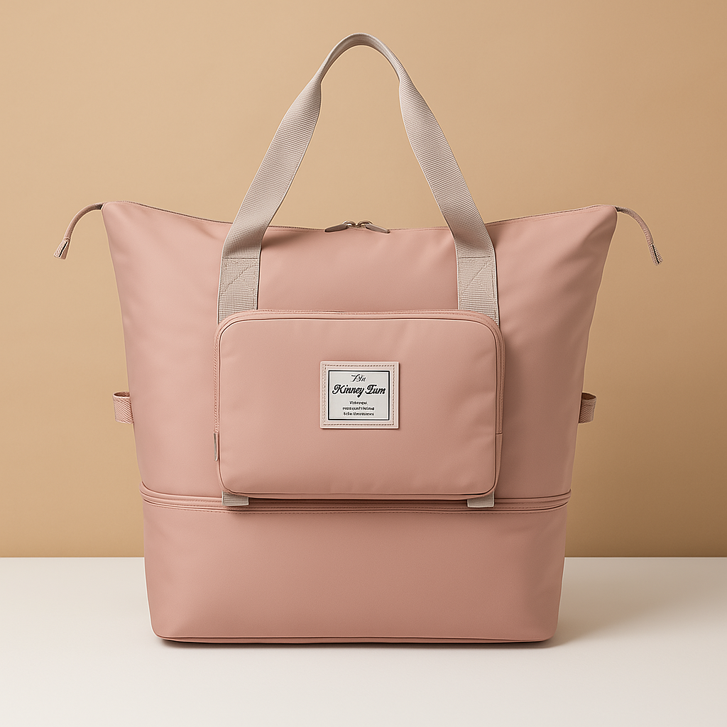 Expandable foldable travel bag for women | Harper