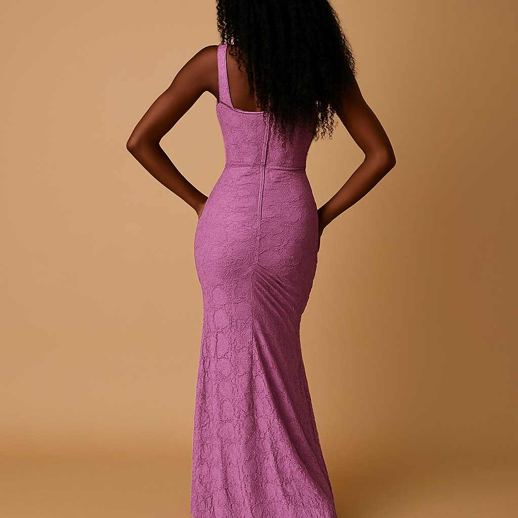 Summer Floral Midi Dress for Women in Lightweight Fabric | Elina