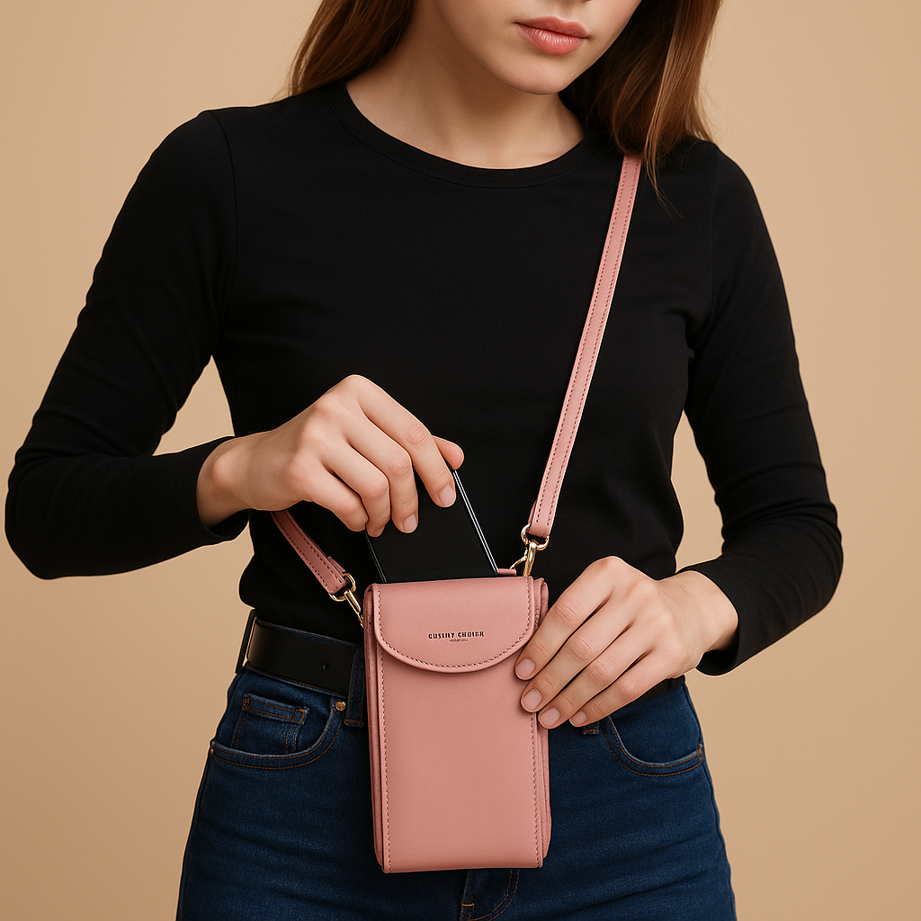 Mini suitcase crossbody bag for women | Amelie