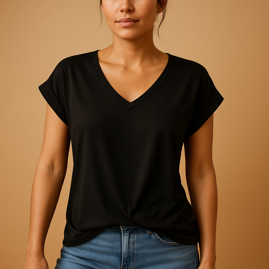 Women's Blouse with Flattering V-Neck for Any Occasion | Joline