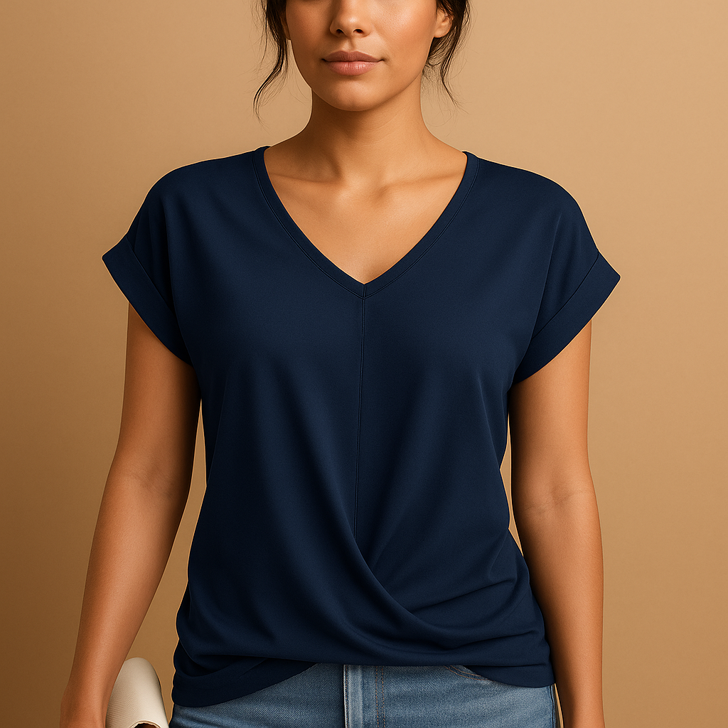 Women's Blouse with Flattering V-Neck for Any Occasion | Joline