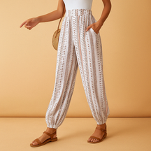 Wide Leg Pants for Women - Chic Boho High Waist Style | Elena