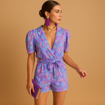 Flattering Jumpsuit with Built-In Belt for Women | Mila
