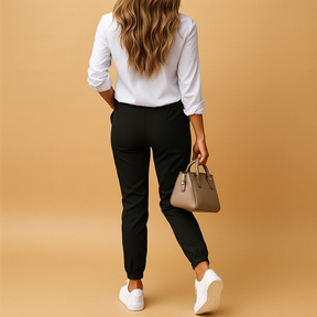Women's Slim Fit Stretch Chino Pants for Comfort & Style | Sanne