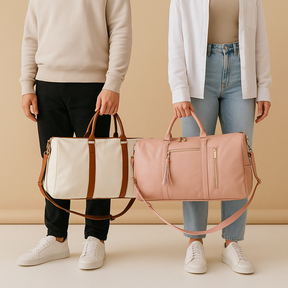 Water-resistant garment duffle bag for women | Amelia