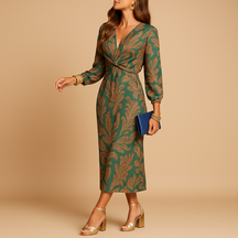 Elegant A-Line Maxi Dress for All Seasons | Femke