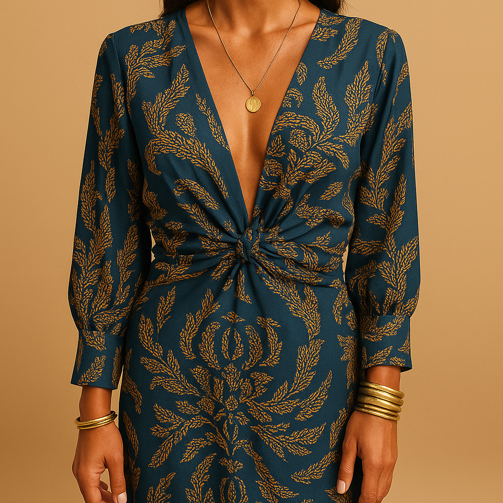 Elegant A-Line Maxi Dress for All Seasons | Femke