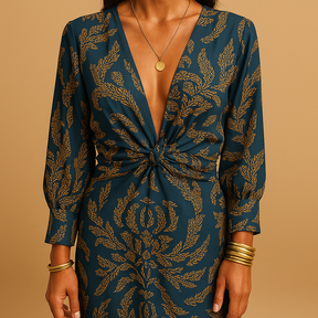 Elegant A-Line Maxi Dress for All Seasons | Femke