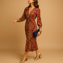 Elegant A-Line Maxi Dress for All Seasons | Femke