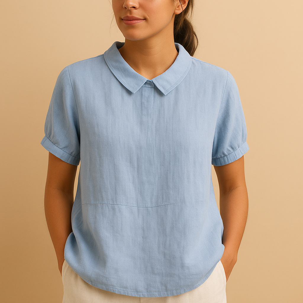Elegant Women's Blouse with Tailored Fit for Office Wear | Floor