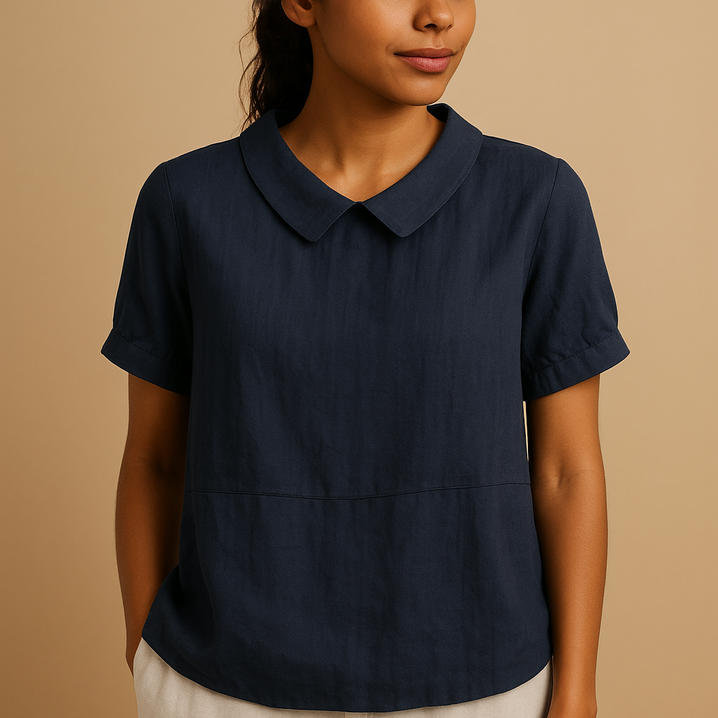 Elegant Women's Blouse with Tailored Fit for Office Wear | Floor