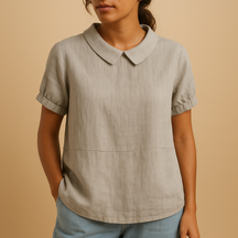 Elegant Women's Blouse with Tailored Fit for Office Wear | Floor