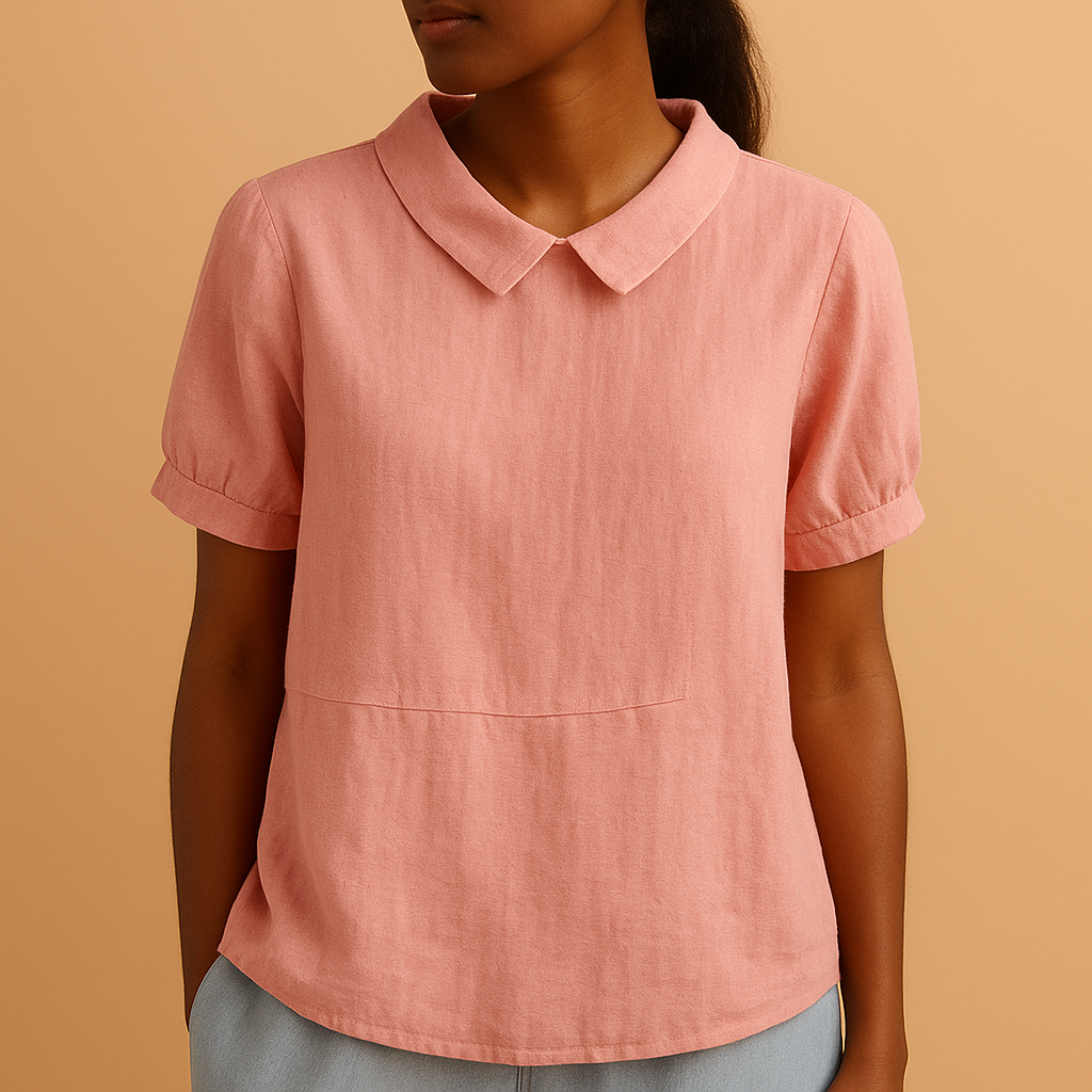 Elegant Women's Blouse with Tailored Fit for Office Wear | Floor