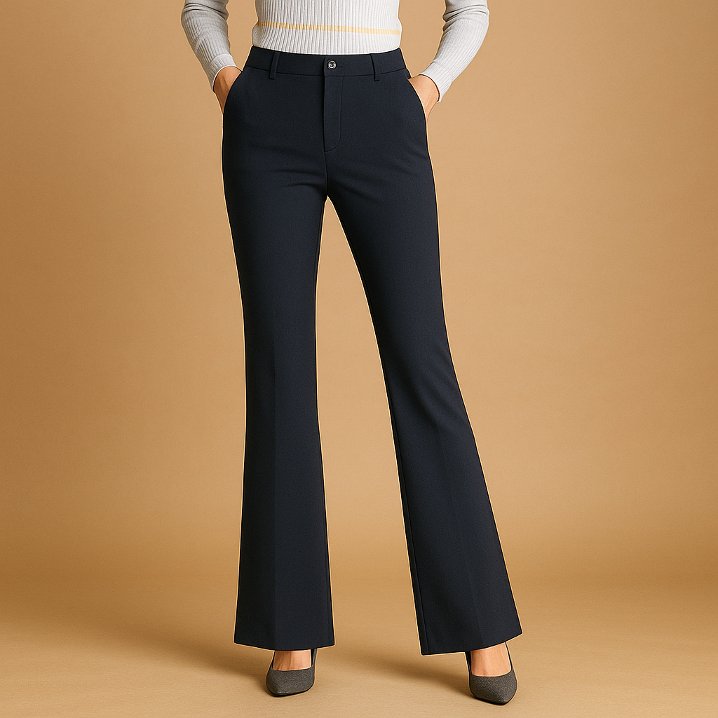 Wide Leg High-Waisted Flared Pants for Women | Renée