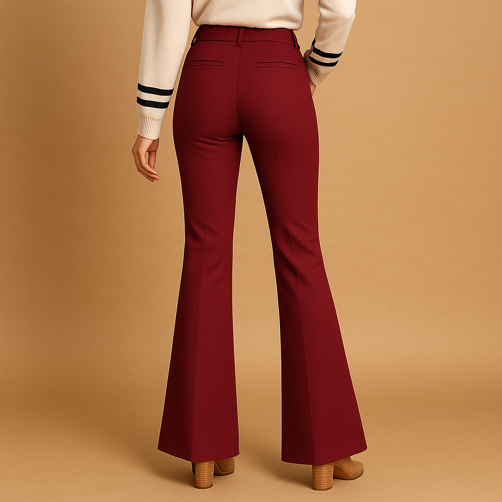 Wide Leg High-Waisted Flared Pants for Women | Renée