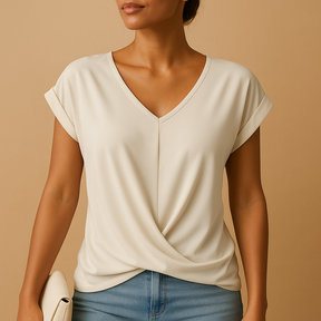 Women's Blouse with Flattering V-Neck for Any Occasion | Joline